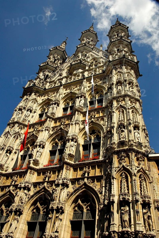 City Hall, Louvain, Leuven, Leuven, Belgium, Europe