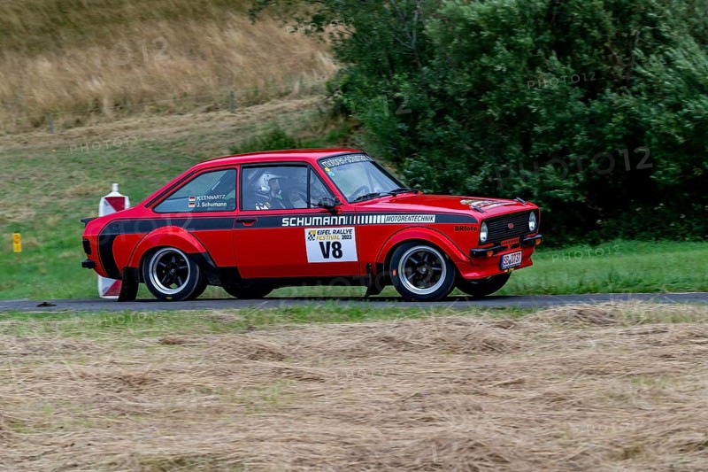 ADAC Eifel Rally Festival 2023, Ford Escort RS2000 Vulkaneifel, Rhineland-Palatinate, Germany, Europe