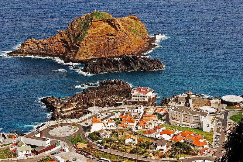 View of Porto Moniz, Madeira, Portugal, Europe