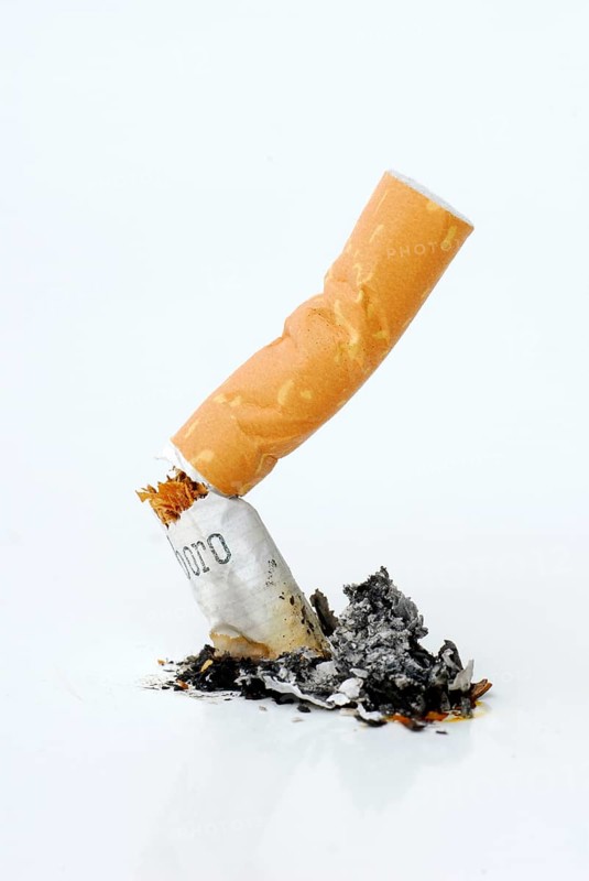 Expressed cigarette, smoking, cut-out, object