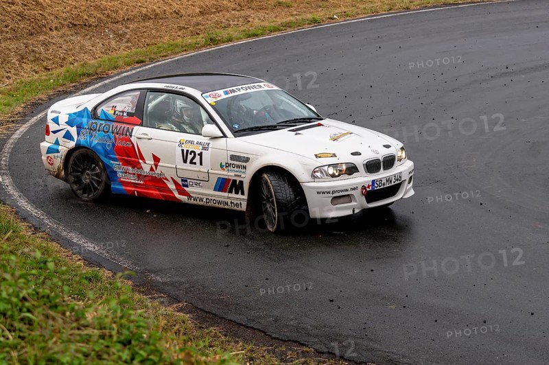 ADAC Eifel Rally Festival 2023, BMW M3, Vulkaneifel, Eifel, Rhineland-Palatinate, Germany, Europe
