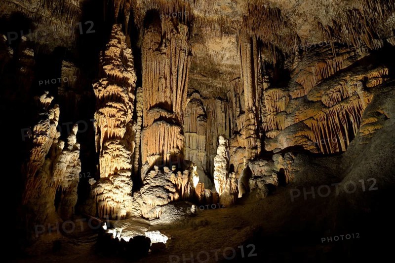 Coves del Drach, Cuevas del Drach, Dragon's Cave, Porto Cristo, Majorca, Balearic Islands, Spain, Europe
