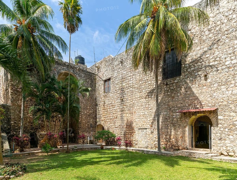 Convent of San Bernardino of Sienna, Valladolid, Yucatan, Mexico, Central America