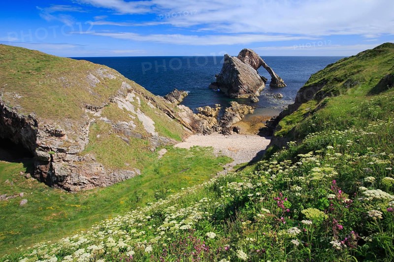 Bow Fiddle Rock, Scotland, Great Britain