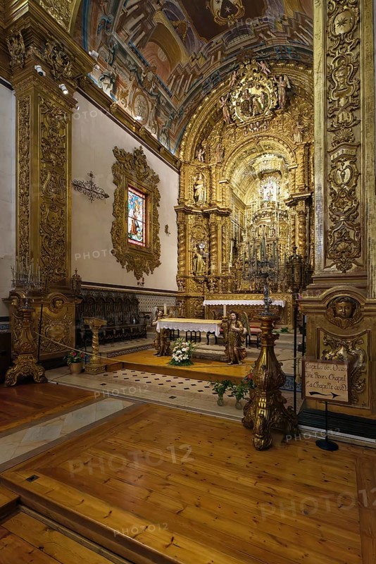 Church of the Third Order of Our Lady of Mount Carmel, Main Altar, Faro, Algarve, Portugal, Europe