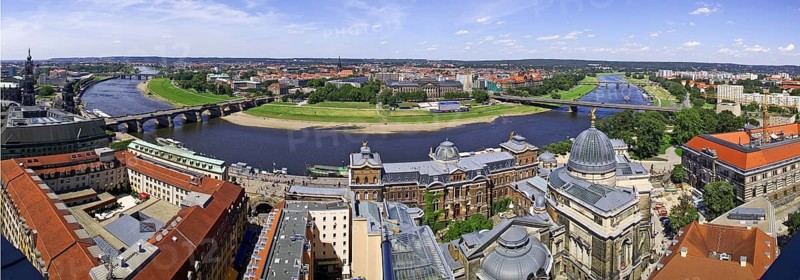 View of the old and new town from the Church of Our Lady