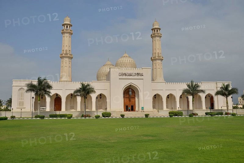 Sultan Qaboos Mosque, classical Medina architecture, Salalah, Orient, Oman, Asia