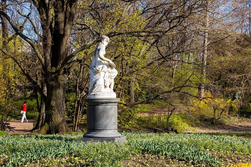 Citizen's Meadow and Flower Park Venus, Clipping Cupid's Wings from 1886