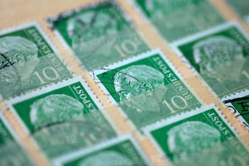 Theodor-Heuss stamps, stamp collection