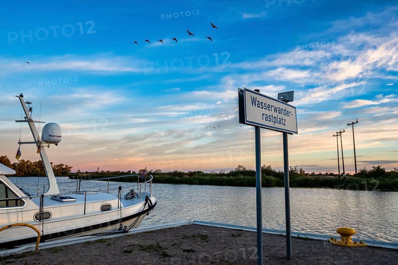 Wasserwanderrastplatz Anklam, Mecklenburg-Western Pomerania, Germany, Europe