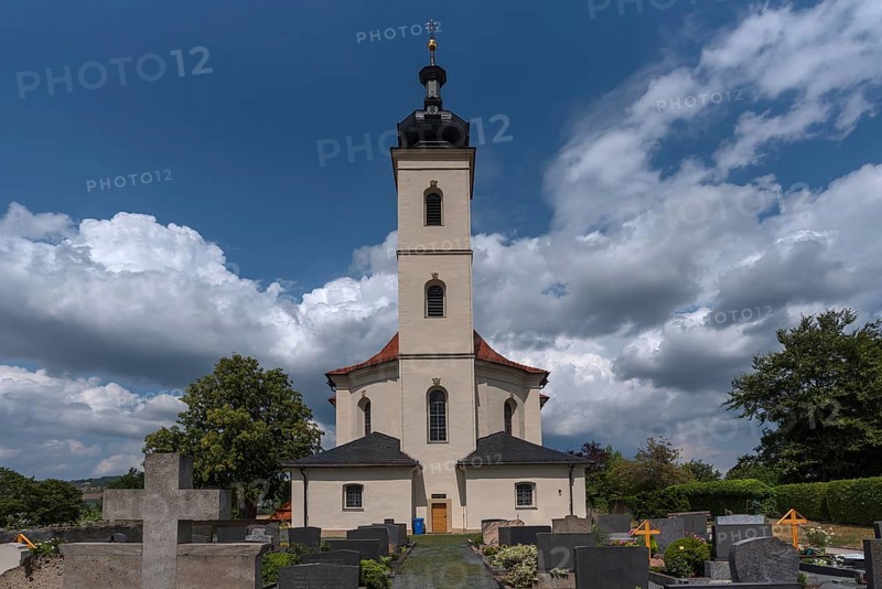 Pilgrimage church Maria Limbach, built 1751-1755, Limbach, Lower Franconia, Bavaria, Germany, Europe