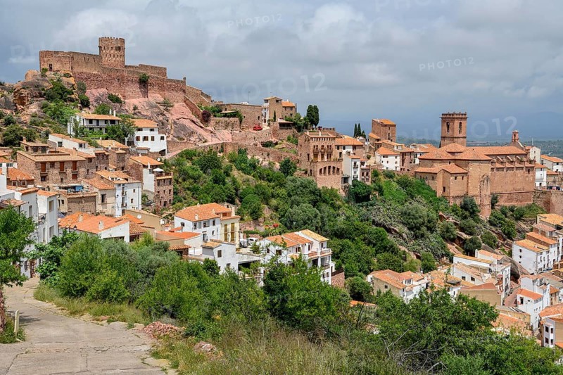Old town of Vilafamés, province of Castellón, Valencian Community, Spain, Europe