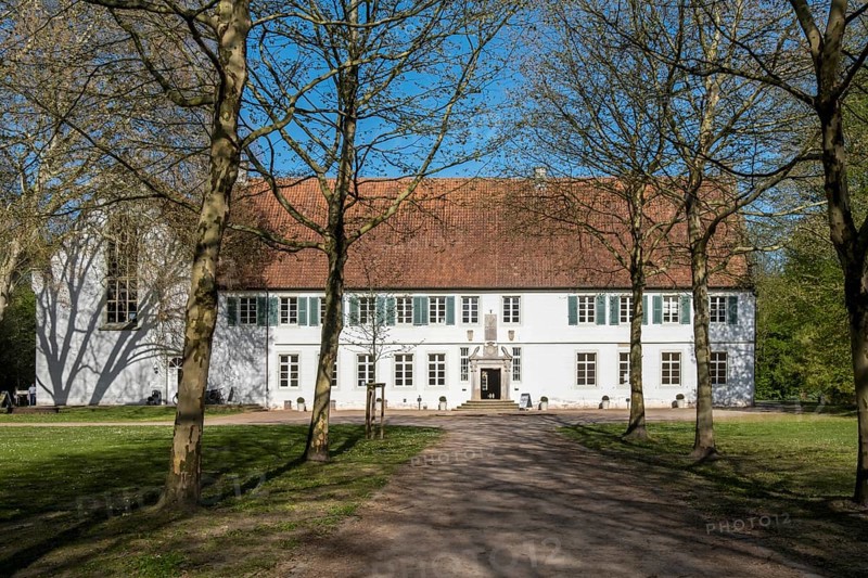 Bentlage Monastery, Rheine, Münsterland, North Rhine-Westphalia, Germany, Europe