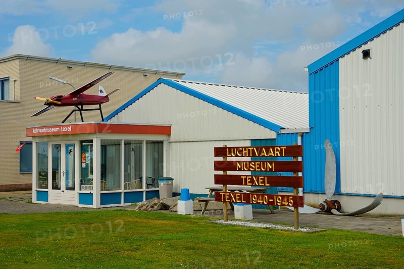Texel Airport, Aviation Museum, Texel Island, North Sea, North Holland, Netherlands
