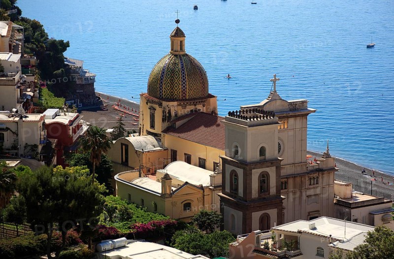 Church of St. Maria Assunta, Positano, Campania, Italy, Europe