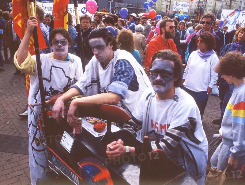 Ruhr District Easter March of the Opponents of Nuclear Weapons on 18 4 1987