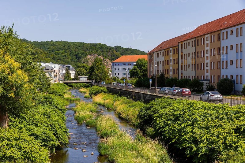 Freital is a large district town in the centre of the Free State of Saxony, located about nine kilometres southwest of the centre of the state capital and adjacent to Dresden. Residential houses on the Weißeritz