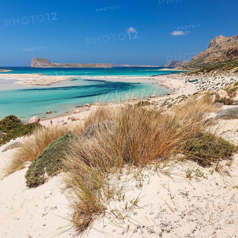 Balos Beach and Bay, Gramvousa Peninsula, Crete, Greece, Gramvousa, Crete, Greece, Europe