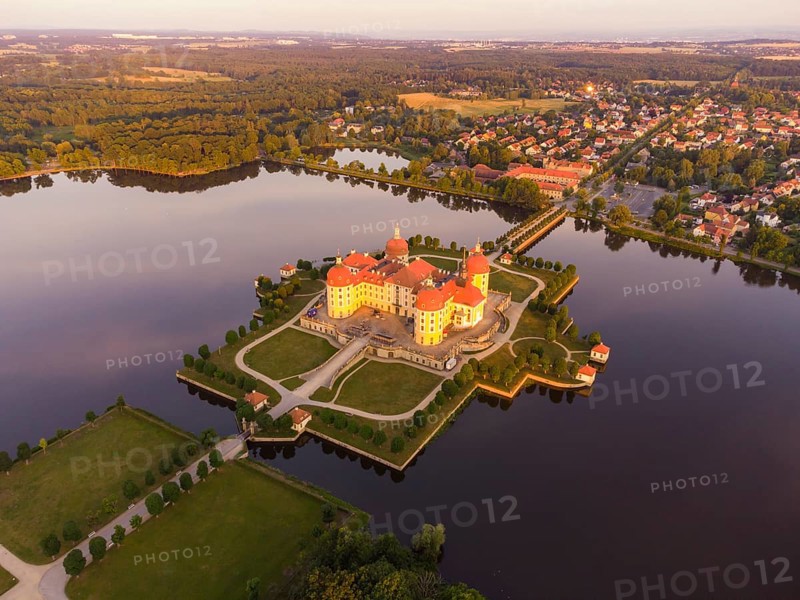 Moritzburg Hunting Lodge in the Evening