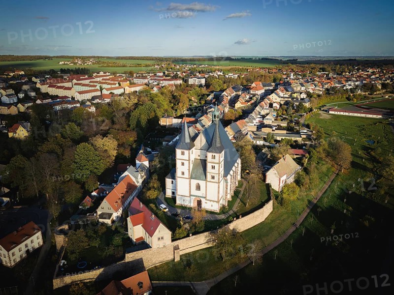 The Protestant town church of St. Nikolai is a late Gothic hall church with older components in Geithain in the district of Leipzig in Saxony. It belongs to the parish of Geithain in the parish of Geithainer Land in the Protestant Lutheran Church of Saxony and characterises the townscape of Geithain