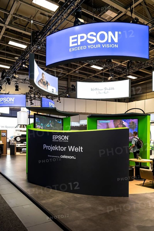 Epson stand, IFA, International Consumer Electronics Fair 2022, Berlin, Germany, Europe