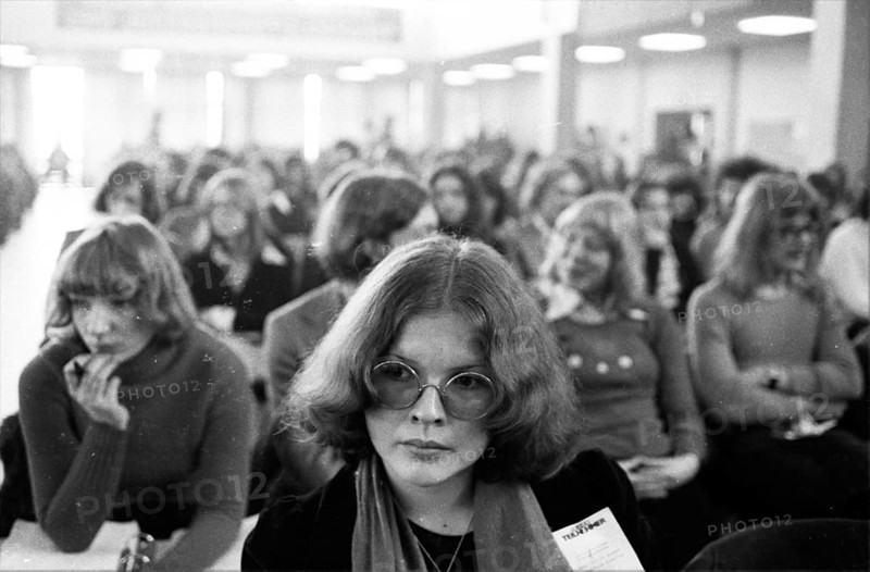 The student congress Democratic Education of the DKP-oriented Socialist German Workers' Youth (SDAJ) on 01.03.1975 in Bremen, Germany, Europe