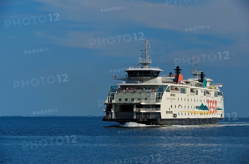Ferry Dokter Wagemaker, between Den Helder and Texel, island of Texel, North Holland, Netherlands