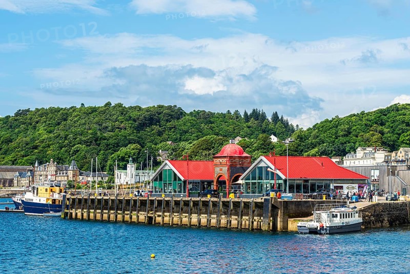 Oban Bay and Marina, Oban, Argyll and Bute, Scotland, UK