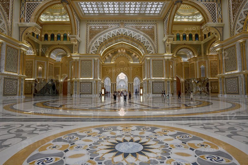 Qasr Al Watan, presidential palace, interior photo, Abu Dhabi City, emirate Abu Dhabi, United Arab Emirates, Asia