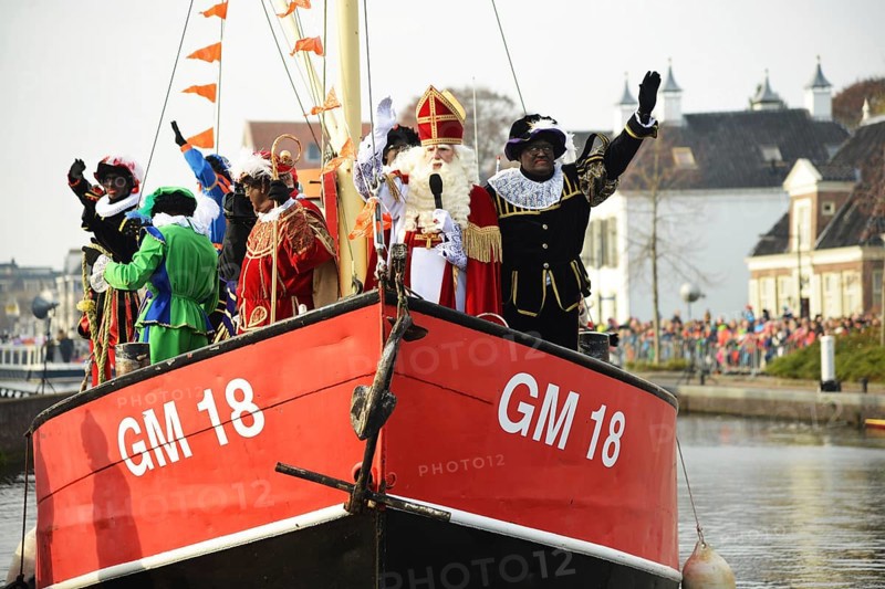 The arrival of Sinterklaas caused fear but also joy among many children in the Netherlands, not so among some citizens who see racism in his servant, Zwarte Piet, NLD, Netherlands