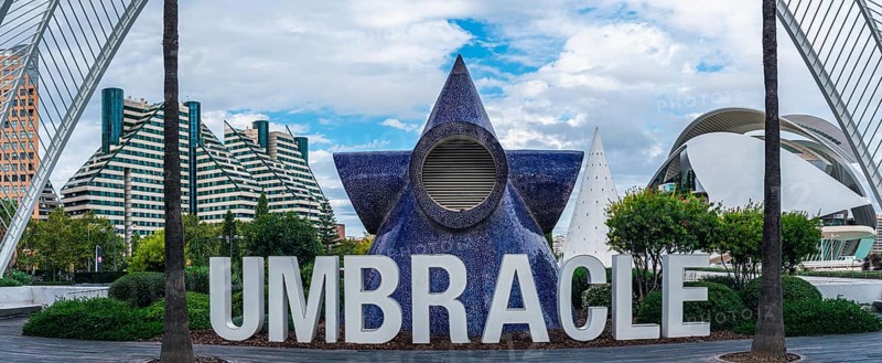 Umbracle Gardens, City of Arts and Sciences in Valencia, Spain, Europe