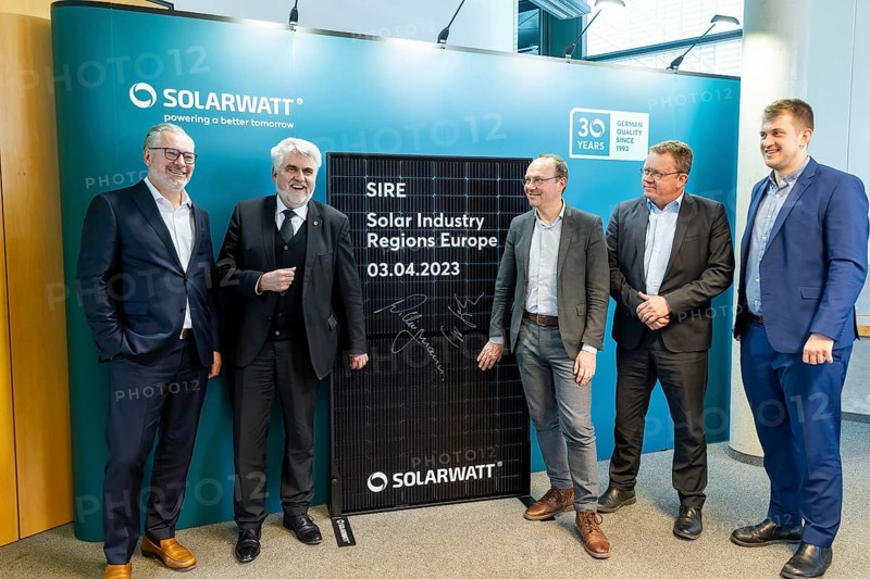 Press event Solarwatt Dresden