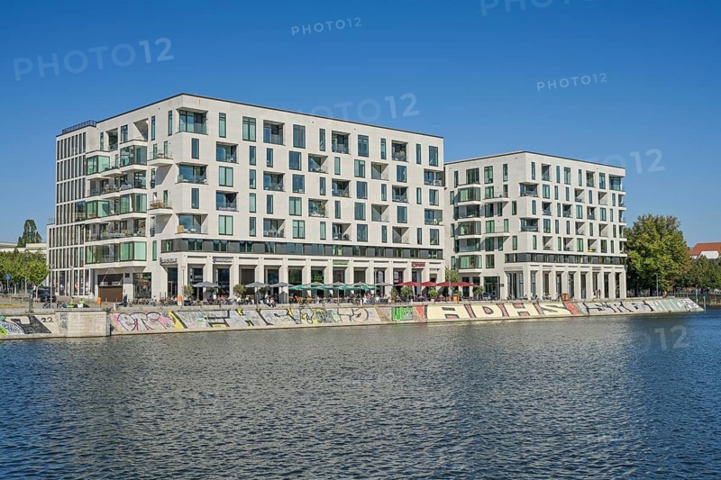 New buildings, residential building at Humboldthafen, Hilda-Geiringer-Weg, Mitte, Berlin, Germany, Europe