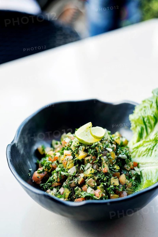 Tabouleh traditional lebanese middle eastern fresh salad bowl meze mezze starter