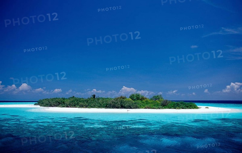 Dreamlike Maldives island, Maldives, Indian Ocean, Meemu Atoll, Asia
