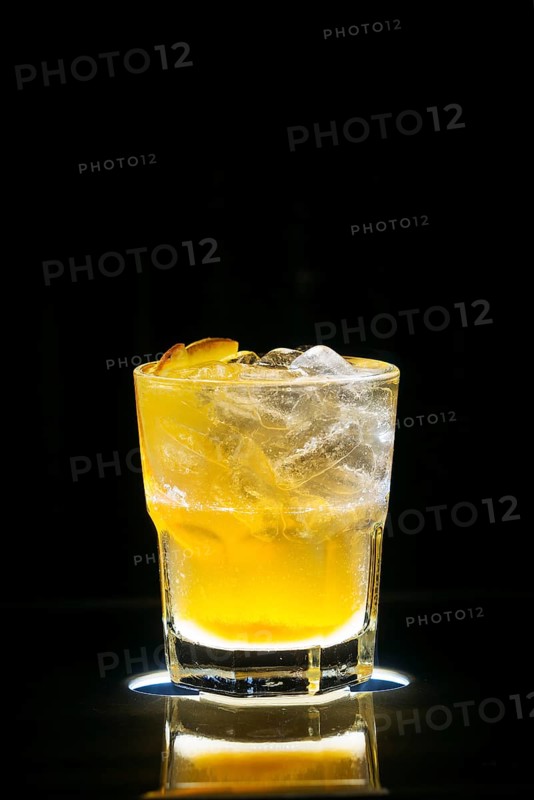 Vodka and orange screwdriver classic famous fruity cocktail drink