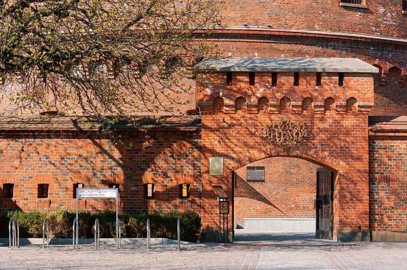 Kaliningrad Regional Amber Museum, Don Tower, Rossgarten Tor, Kaliningrad, Russia, 13 April 2019, Europe