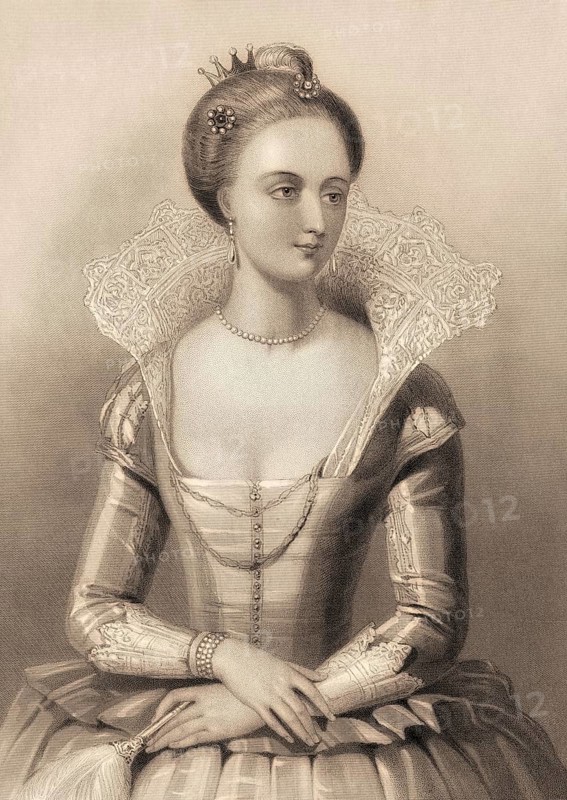Anne of Denmark, 1574 –1619, Queen of Scotland, England, and Ireland by marriage to King James VI and I