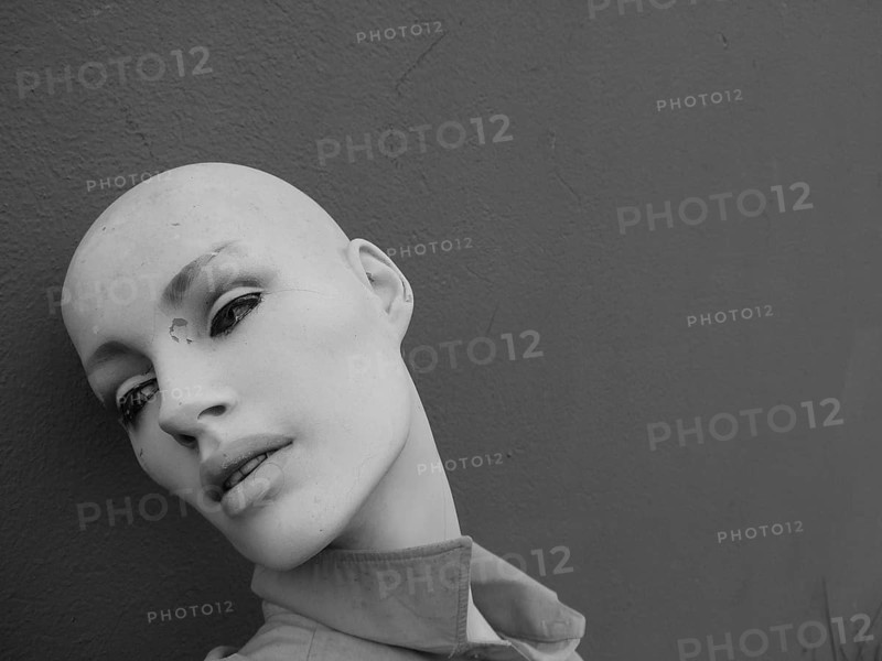 Bald, black and white