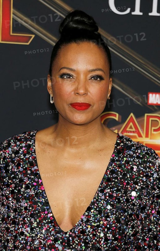 Aisha Tyler at the World premiere of 'Captain Marvel' held at the El Capitan Theater in Hollywood, USA on March 4, 2019., Hollywood, California, USA, North America