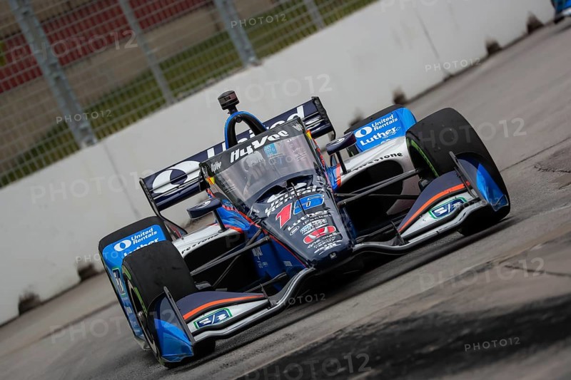 GRAHAM RAHAL (15) of New Albany, Ohio runs through the streets during the Honda Indy Toronto in Toronto, ON, CAN