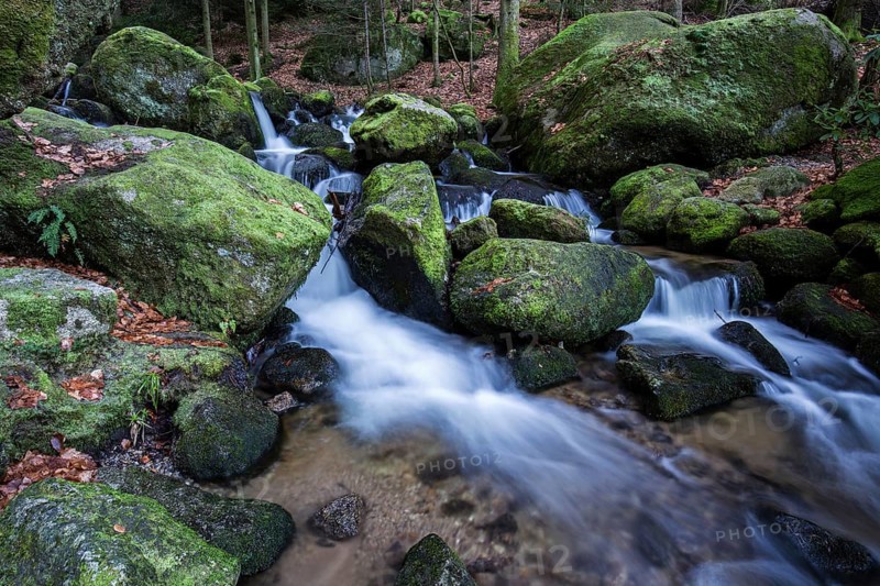 Gertelbach, Gertelbach Waterfalls, Gertelbach Falls, Gertelbach Gorge, Bühl, Bühlertal, Northern Black Forest, Black Forest, Baden-Württemberg, Germany, Europe