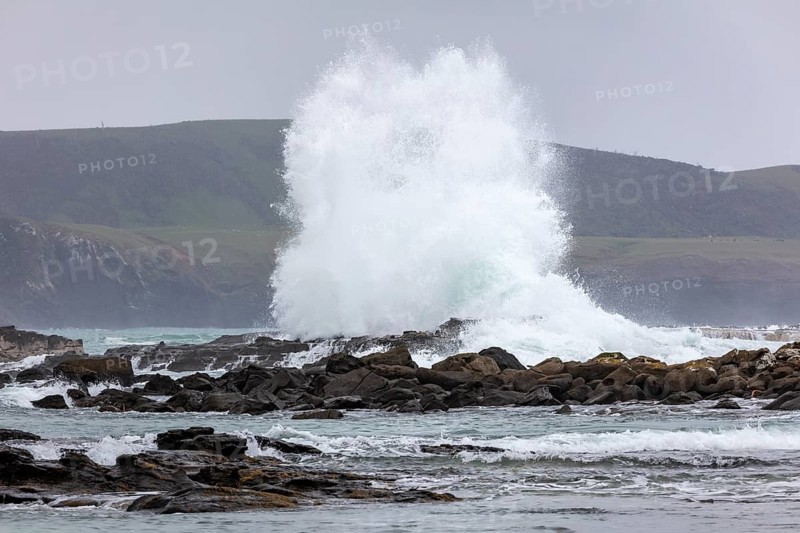 Waves, Curio Bay, Südland, Neuseeland