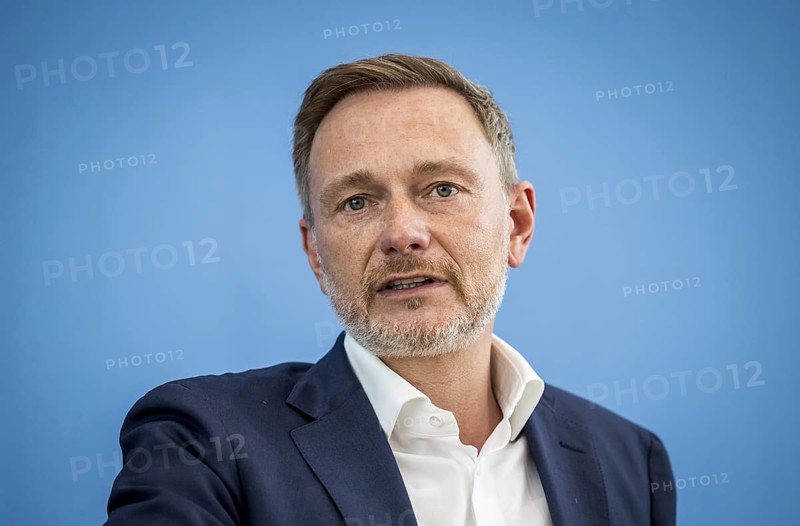 Presentation of the government draft for the 2025 federal budget at the Federal Press Conference by Christian Lindner (FDP), Federal Minister of Finance