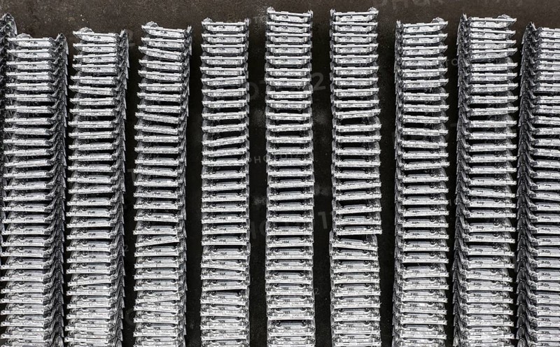 Stamped vehicle parts for the Tesla Y model, Tesla Giga Factory, Grünheide, 28 01 2023