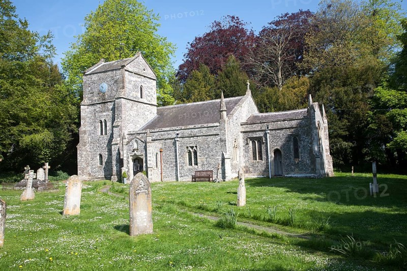 Village parish church of St Mary, Orcheston, Wiltshire, England, UK