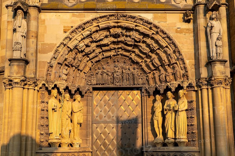 St Peter's Cathedral in Trier, the oldest church in Germany, in Trier, Rhineland-Palatinate, Germany, Europe