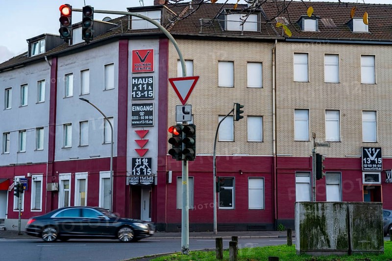 Red light district, Vulkanstraße, brothels, brothels, brothels, bars, prostitution, closed during the second corona lockdown, Duisburg, North Rhine-Westphalia, Germany, Europe