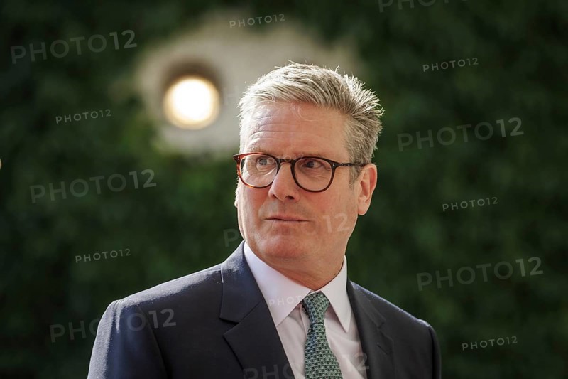 Keri Starmer, Prime Minister of the United Kingdom of Great Britain and Northern Ireland, during a reception at the Federal Chancellery in Berlin, 28 August 2024