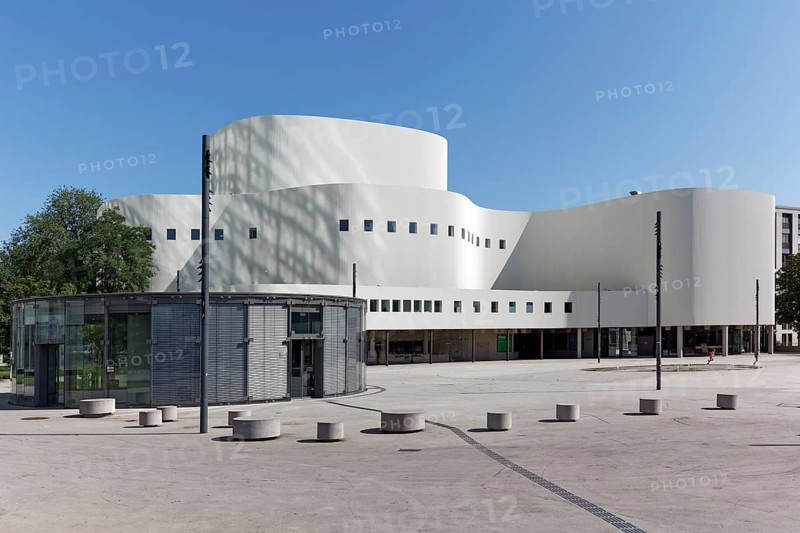Düsseldorfer Schauspielhaus, architect Berhnhard Pfau, Gustav-Gründgen-Platz, Düsseldorf, North Rhine--Westphalia, Germany, Europe